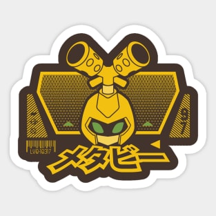 LvlOne Anime Robo - Medabee Sticker